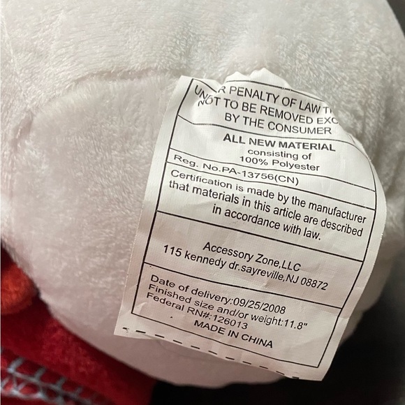 ⛄️13” Plush Toy Snowman w/Fleece Blanket - Picture 2 of 8